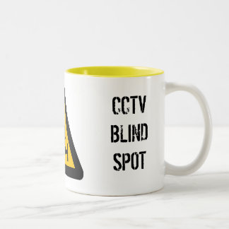 2 Couleurs Tasse de tache aveugle de télévision en circuit