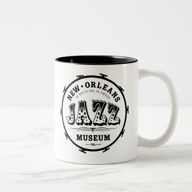 2 Couleurs Tasse de tambour de musée de jazz de la (Droit)