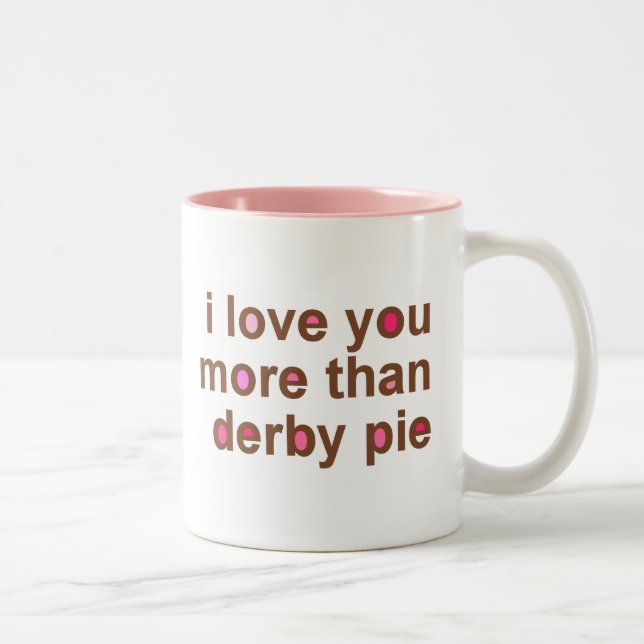 2 Couleurs Tasse de tarte de Derby (Droit)