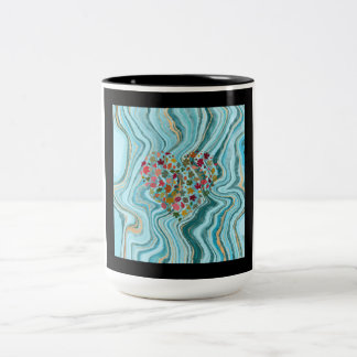 2 Couleurs tasse de tasse