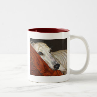 2 Couleurs Tasse de tasse de chien de délivrance de lévrier
