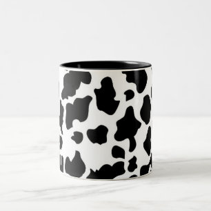2 Couleurs Tasse de tasse de vache
