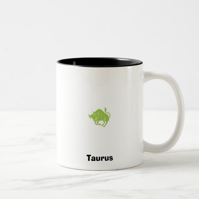2 Couleurs Tasse de Taureau (Droit)