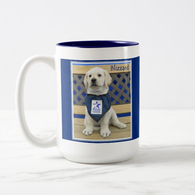 2 Couleurs Tasse de tempête de neige de Bandana (Gauche)