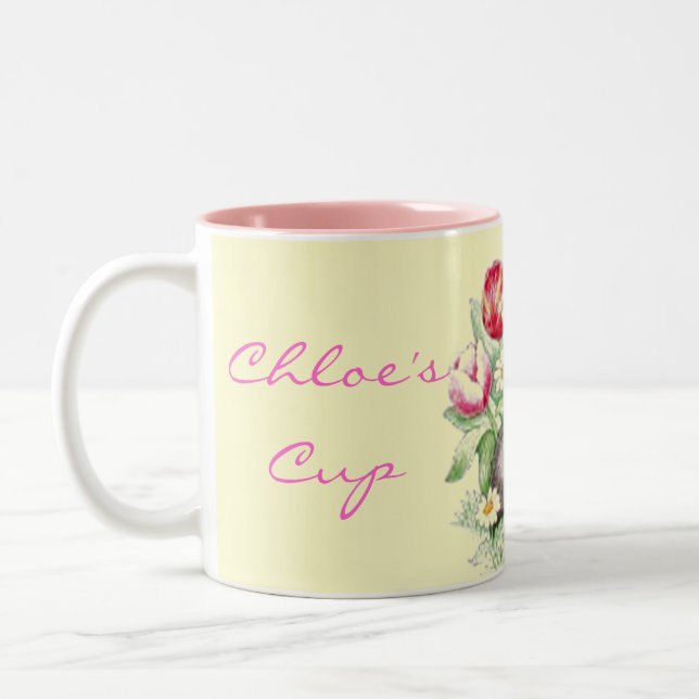 2 Couleurs Tasse de temps de lapin (Gauche)