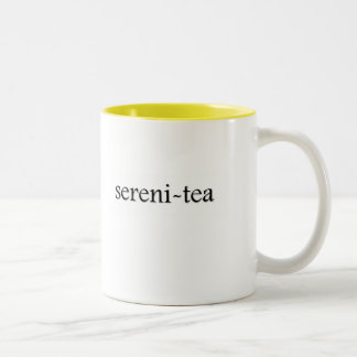 2 Couleurs tasse de thé de Sereni-thé