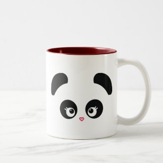 2 Couleurs Tasse de ton de Panda® deux d'amour