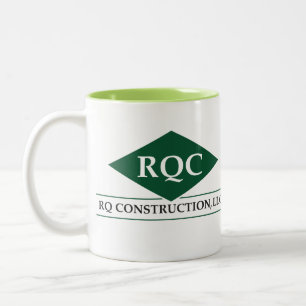 2 Couleurs Tasse de ton de RQ deux dans vert clair