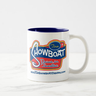 2 Couleurs Tasse de ton du drive-in deux de Showboat