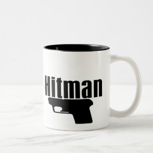 2 Couleurs tasse de ton du hitman deux