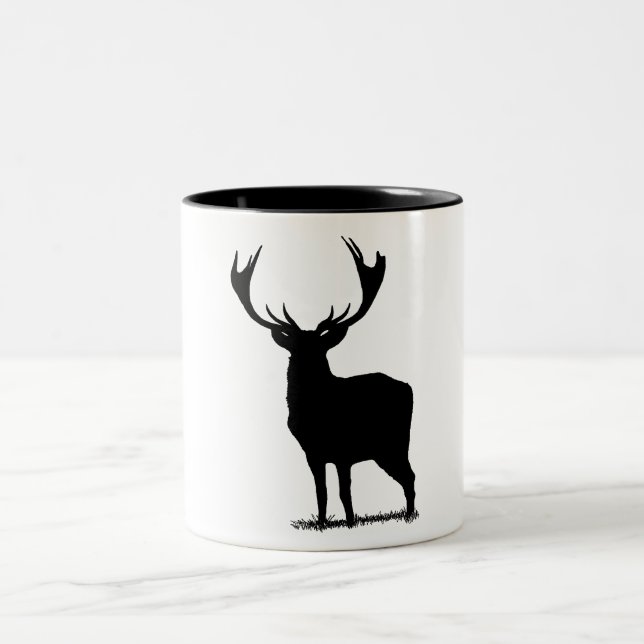 2 Couleurs Tasse de ton du mâle deux (Centre)