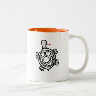 2 Couleurs Tasse de tortue