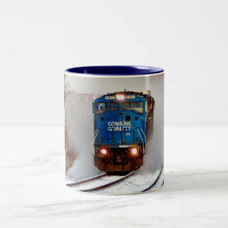 2 Couleurs Tasse de train