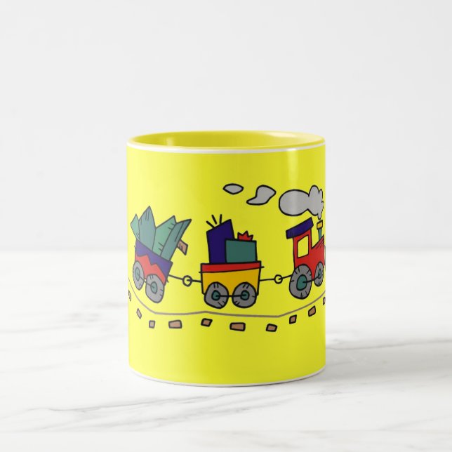 2 Couleurs Tasse de train de Lil Choo Choo (Centre)