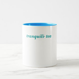 2 Couleurs tasse de Tranquli-thé