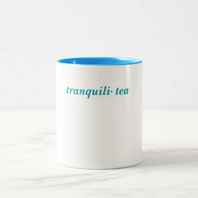 2 Couleurs tasse de Tranquli-thé (Centre)