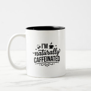 2 Couleurs Tasse de transfert Caffeine Vibes