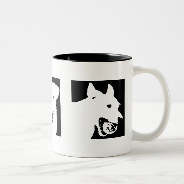 2 Couleurs Tasse de trois crics (Droit)