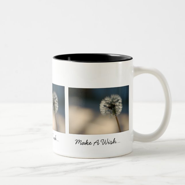 2 Couleurs Tasse de trois souhaits (Droit)