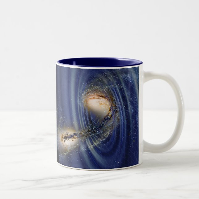 2 Couleurs Tasse de vagues de la gravité (Droit)