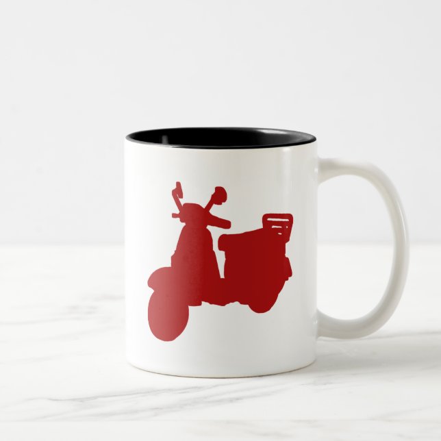 2 Couleurs Tasse de vélo de moteur (Droit)
