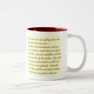 2 Couleurs Tasse de Verseau