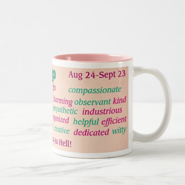 2 Couleurs Tasse de Vierge (Droit)