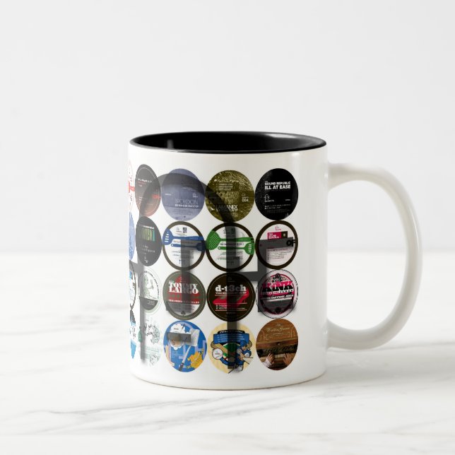 2 Couleurs Tasse de ville de spatule 20ème (Droit)
