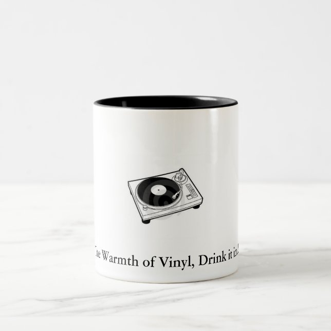 2 Couleurs Tasse de vinyle (Centre)