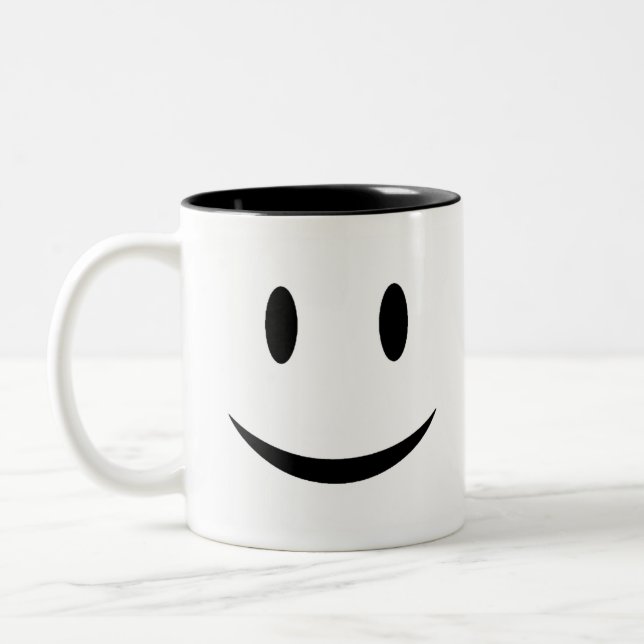 2 Couleurs Tasse de visage (Gauche)