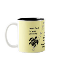 Tasse de voyage Confiance en Dieu