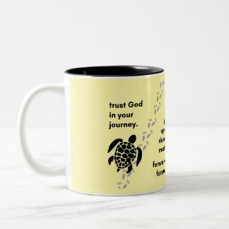 2 Couleurs Tasse de voyage Confiance en Dieu