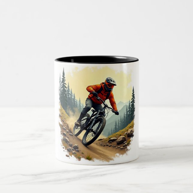 2 Couleurs tasse de VTT (Centre)