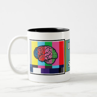 2 Couleurs Tasse "débranchez signal"