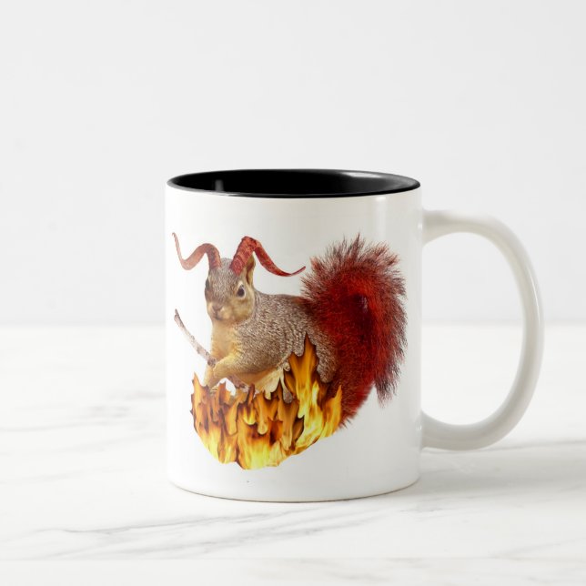 2 Couleurs Tasse d'écureuil de Krampus (Droit)