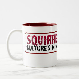 2 Couleurs Tasse d'écureuil de Ninja