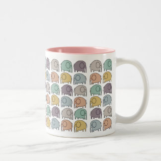 2 Couleurs Tasse d'éléphant
