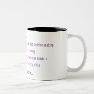 2 Couleurs Tasse d'engagement de navigateur