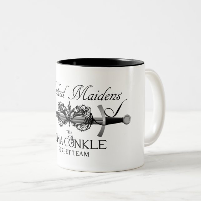 2 Couleurs Tasse d'équipe de rue de Gina Conkle (Devant droit)