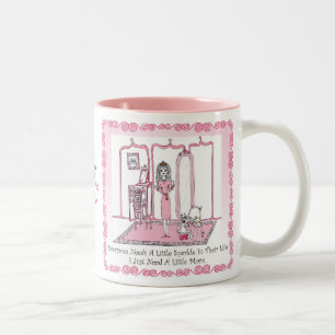 2 Couleurs TASSE d'étincelle