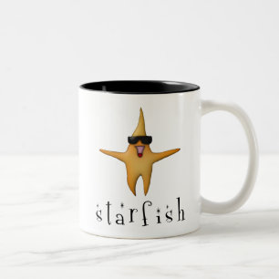 2 Couleurs Tasse d'étoiles de mer