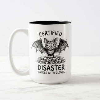 2 Couleurs Tasse deux tons pour chauve-souris pour les buveur