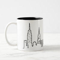 Tasse d'horizon de NYC