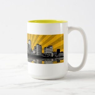 2 Couleurs Tasse d'horizon de St Louis (jaune)