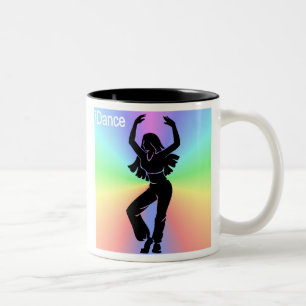 2 Couleurs tasse d'iDance