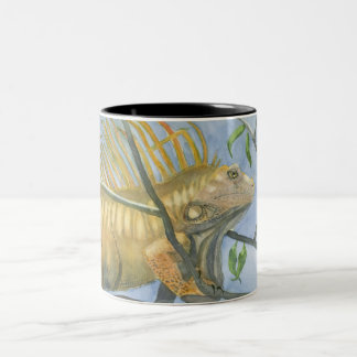 2 Couleurs Tasse d'iguane d'or