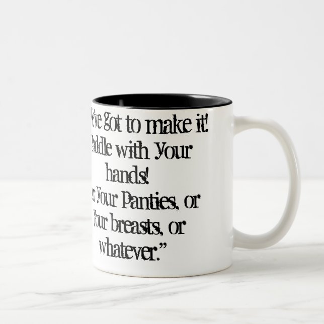 2 Couleurs Tasse d'île d'araignée (Droit)