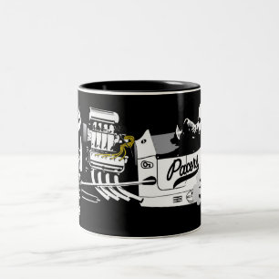 2 Couleurs Tasse d'image de roadster