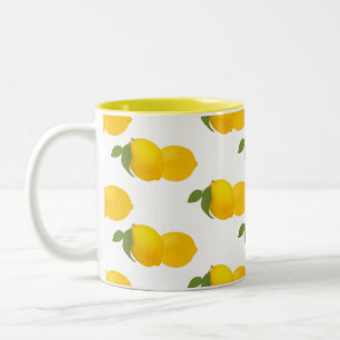 2 Couleurs Tasse d'impression de citron
