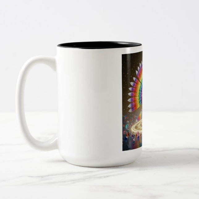 2 Couleurs Tasse Dinde Symphonie (Gauche)